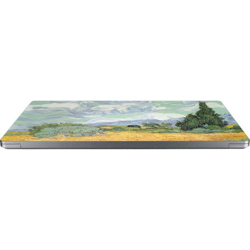 van Gogh - Wheatfield with Cypresses by Van Gogh Laptop Skins